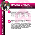 Employee Spotlight – Rachel Garcia