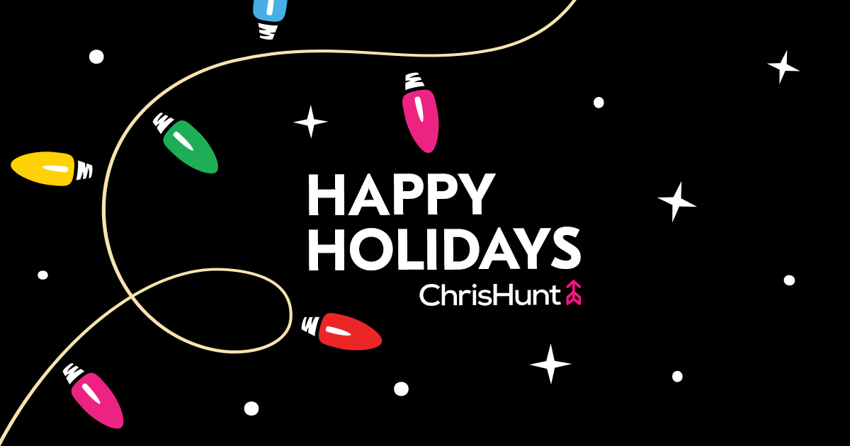 Read more about the article Happy Holidays from ChrisHunt